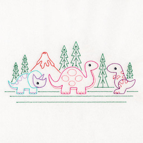 Dino Days Trio (Vintage)