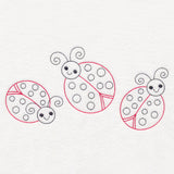 Ladybugs Trio (Vintage)