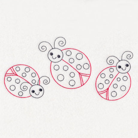 Ladybugs Trio (Vintage)