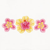 Tropical Flowers Trio