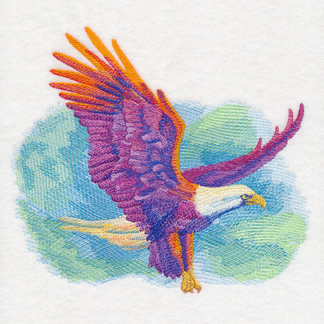 Majestic Eagle in Watercolor