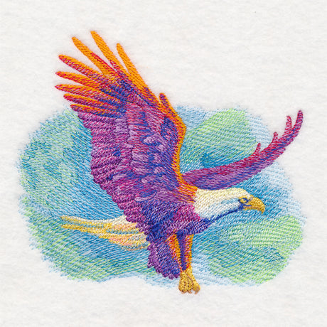 Majestic Eagle in Watercolor