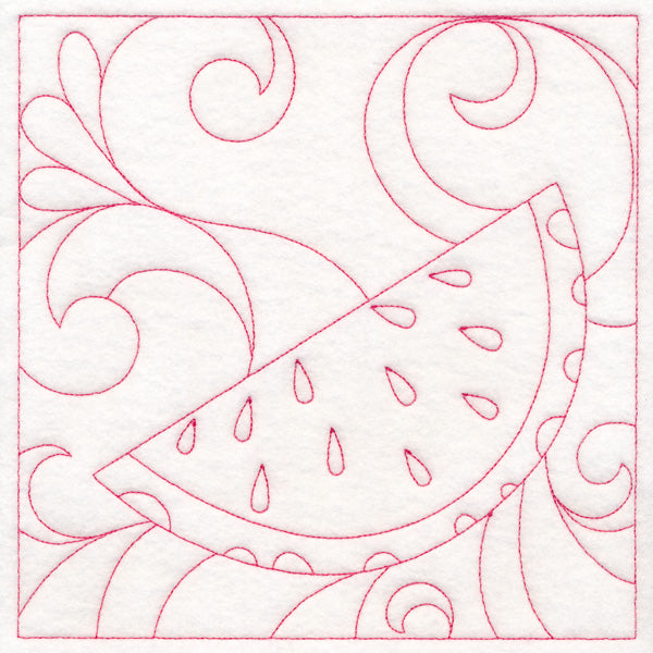 Summer Quilting - Watermelon (Double Run)