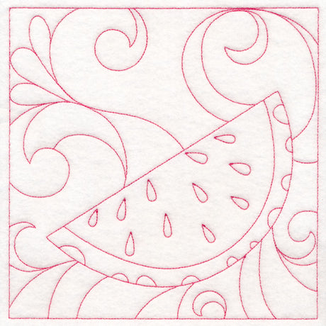 Summer Quilting - Watermelon (Double Run)