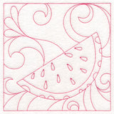 Summer Quilting - Watermelon (Double Run)