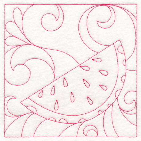 Summer Quilting - Watermelon (Double Run)