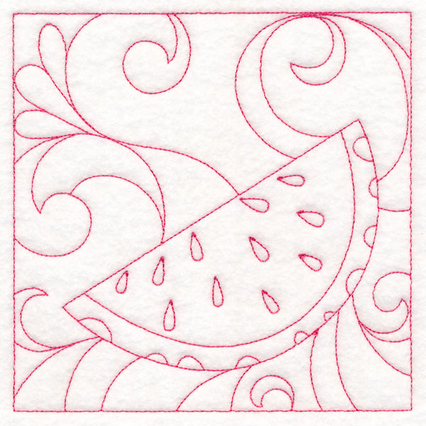 Summer Quilting - Watermelon (Double Run)