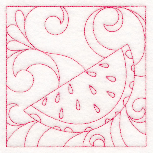 Summer Quilting - Watermelon (Double Run)