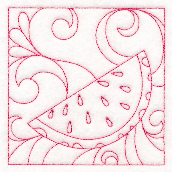 Summer Quilting - Watermelon (Double Run)