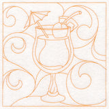 Summer Quilting - Tropical Drink (Double Run)