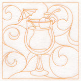 Summer Quilting - Tropical Drink (Double Run)