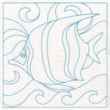 Summer Quilting - Tropical Fish (Double Run)