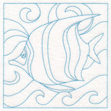 Summer Quilting - Tropical Fish (Double Run)