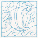 Summer Quilting - Tropical Fish (Double Run)