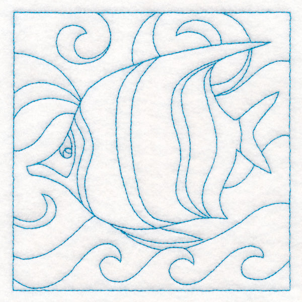 Summer Quilting - Tropical Fish (Double Run)