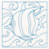 Summer Quilting - Tropical Fish (Double Run)