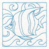 Summer Quilting - Tropical Fish (Double Run)