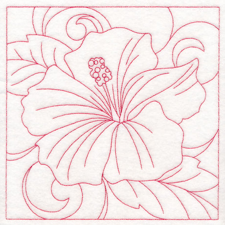 Summer Quilting - Hibiscus (Double Run)