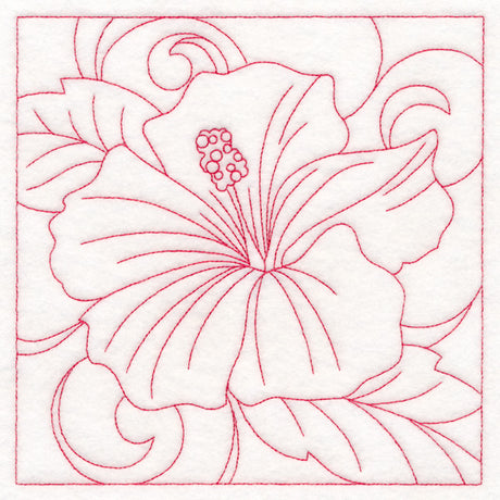 Summer Quilting - Hibiscus (Double Run)