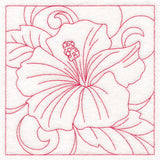 Summer Quilting - Hibiscus (Double Run)