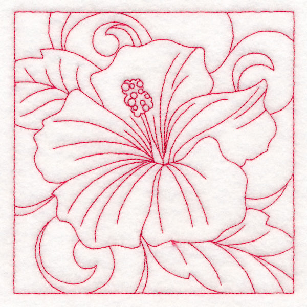 Summer Quilting - Hibiscus (Double Run)