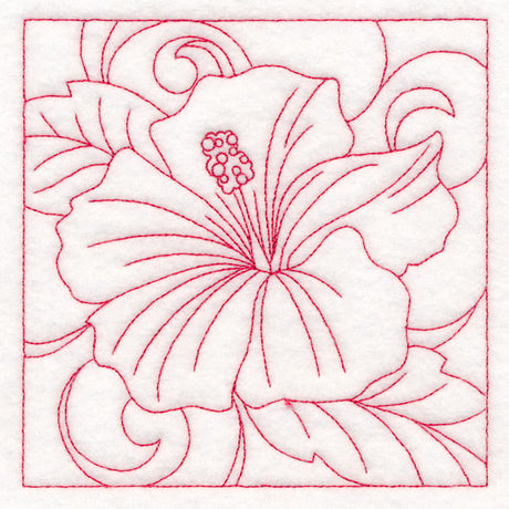 Summer Quilting - Hibiscus (Double Run)