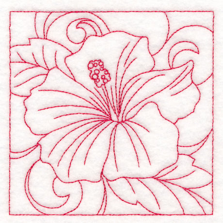 Summer Quilting - Hibiscus (Double Run)