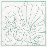 Summer Quilting - Seashells (Double Run)