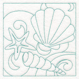 Summer Quilting - Seashells (Double Run)