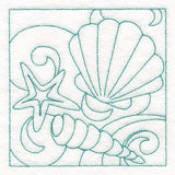 Summer Quilting - Seashells (Double Run)