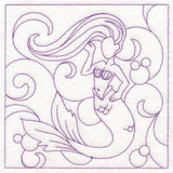 Nautical Quilting - Mermaid (Double Run)