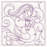 Nautical Quilting - Mermaid (Double Run)