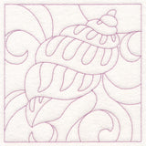 Nautical Quilting - Banded Tulip Seashell (Double Run)