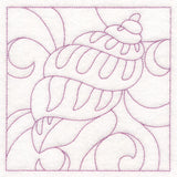 Nautical Quilting - Banded Tulip Seashell (Double Run)