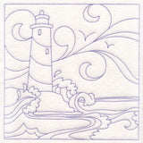 Nautical Quilting - Lighthouse (Double Run)