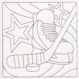 Sports Quilting - Hockey (Double Run)