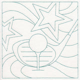 Sports Quilting - Golf (Double Run)