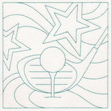 Sports Quilting - Golf (Double Run)