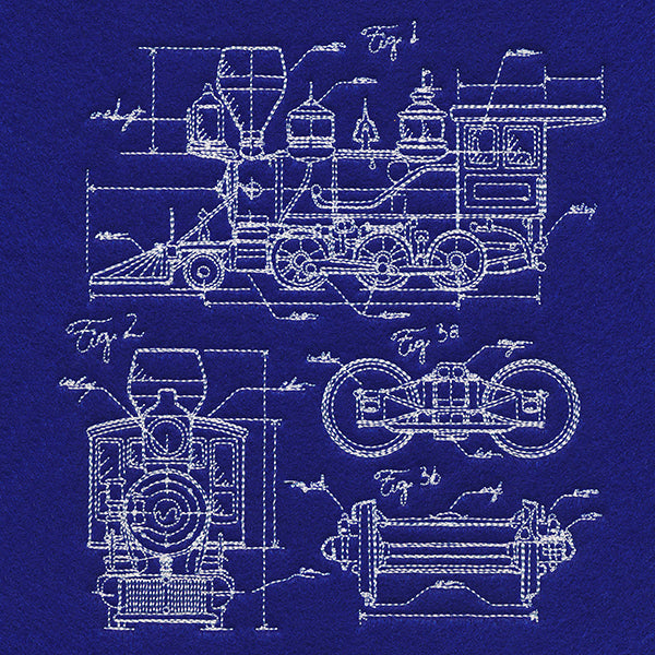 Steam Train Schematic