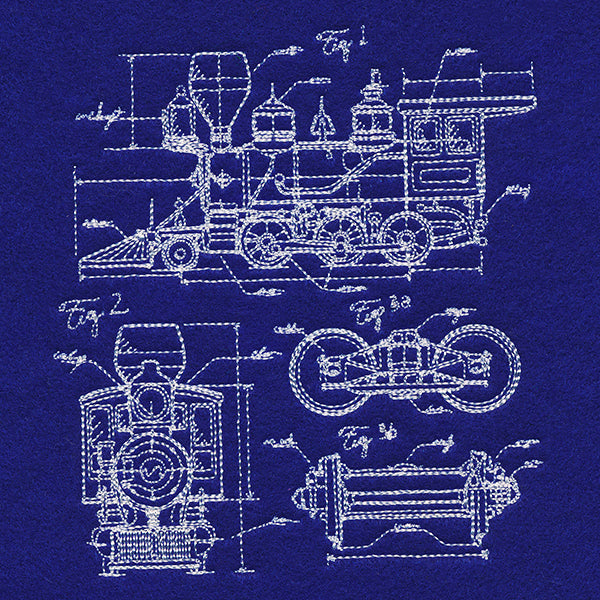 Steam Train Schematic