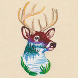 Deerscape in Watercolor