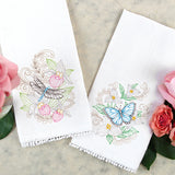 Dragonfly & Orchid (Vintage)