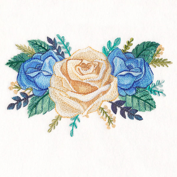 Forest Blooms Feature in Watercolor