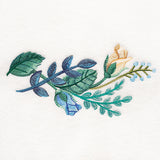 Forest Blooms Border in Watercolor