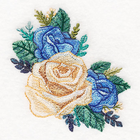 Forest Blooms Corner in Watercolor