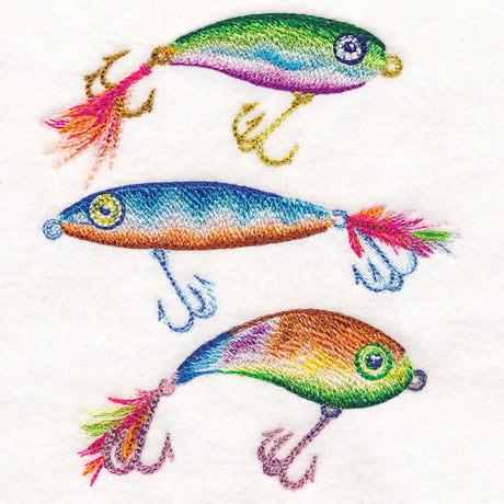 Al-Lure-ing Trio in Watercolor