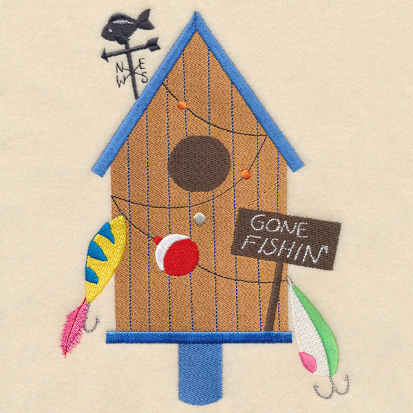 Gone Fishin' Birdhouse