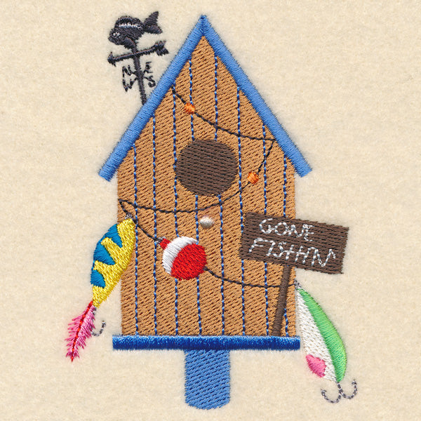 Gone Fishin' Birdhouse