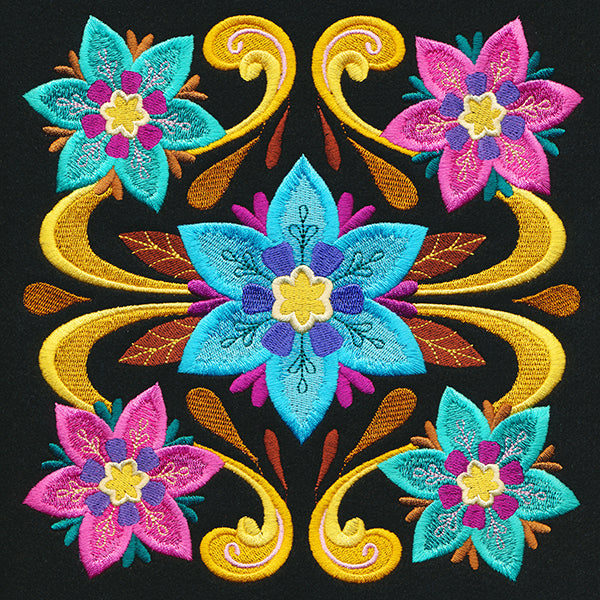 Kaleidoscope in Bloom Square