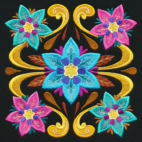 Kaleidoscope in Bloom Square